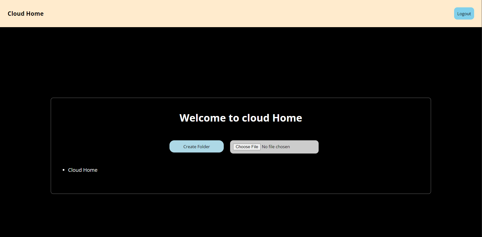 Cloud Home